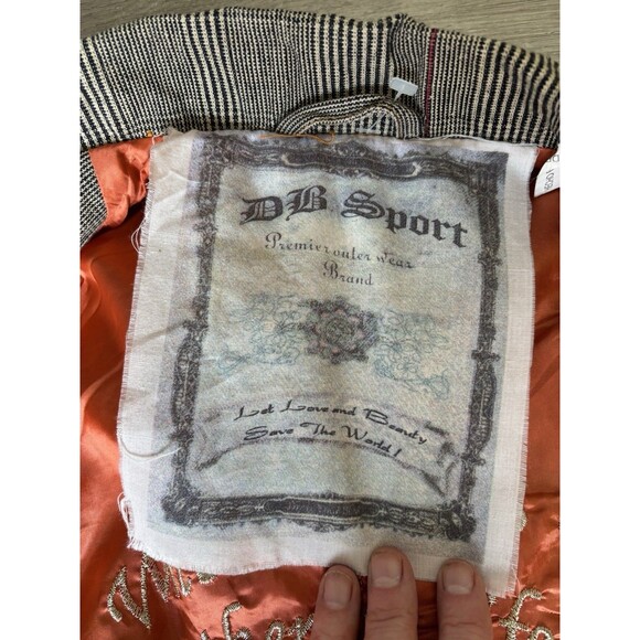 Embroidered Brown Blazer - Picture 10 of 13